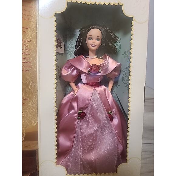 Mattel 1995 Limited Edition Valentine Barbie Doll Hallmark #14880 New In Box - Picture 1 of 10